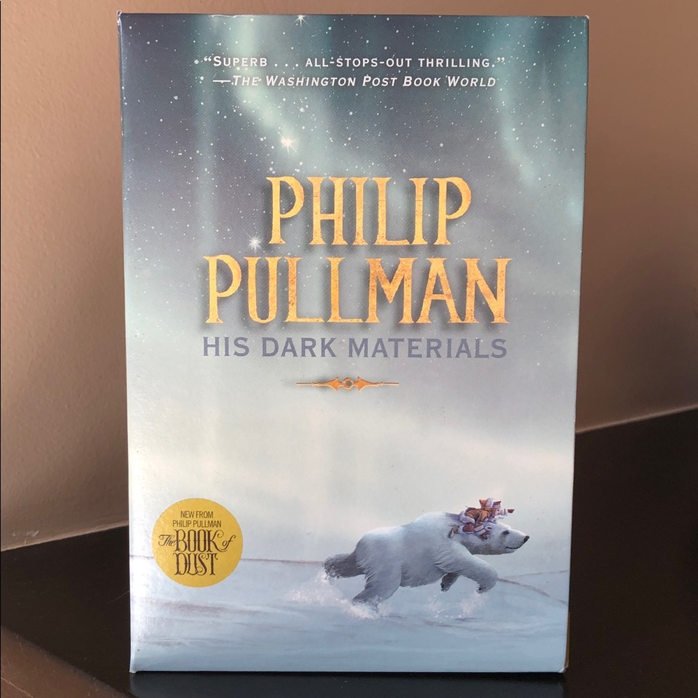 Philip Pullman “His Dark Materials” Trilogy Paperback Book Set- NEW WITHOUT TAGS